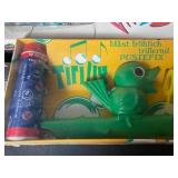 Australian PlaceMat/Coaster Set and Vintage Pustefix Bubble Toy in Original Packaging