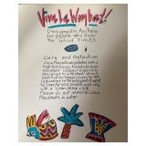 Australian PlaceMat/Coaster Set and Vintage Pustefix Bubble Toy in Original Packaging