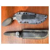 Knives, Desperado and Smith and Wesson/Taylor Cutlery, w/ Sheathes