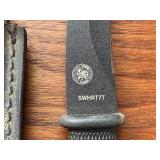 Knives, Desperado and Smith and Wesson/Taylor Cutlery, w/ Sheathes