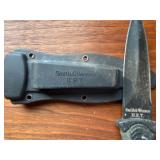 Knives, Smith & Wesson and American Warrior, w/ Sheathes