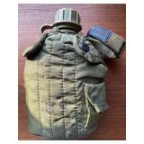 Military Issue Canteen and Coleman Watch