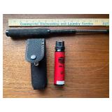 Expandable Baton and Mace