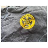 Fugitive Recovery Agent Gear - Hat, Shirt, Badge and Jacket, all in a Black Bag