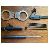 Cuffs, American Warrior Knife and MORE