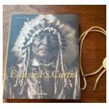 Book - Edward S. Curtis by Hans Christian Adam-Featuring Photos of Native Americans and a Bolo Tie w/ Arrow