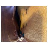 Leather Wallet and Pouch or Medicine Bag