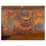 Leather Wallet and Pouch or Medicine Bag