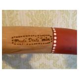 Aboriginal Australian Didgeridoo, Wind Instrument, Marked Mudi Dudi Tribe