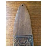 Ritual Musical Instrument, Wooden Bullroarer OR Aboriginal Message Board (?) Please Read Description
