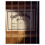 Sigma Guitar by Martin & Co, Model # DM1ST, Serial # 707182
