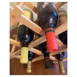 Wine Rack w/ Unopened Bottles