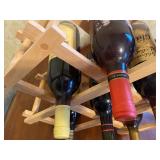 Wine Rack w/ Unopened Bottles