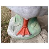 Large Cement Goose