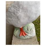 Large Cement Goose
