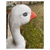 Large Cement Goose