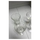 Cut Glass Champagne Coupe Set