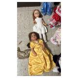 Collection of Decorative Porcelain & 3 Plastic Dolls