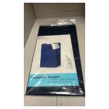 07 College Navy Blue Collapsible Laundry Hamper