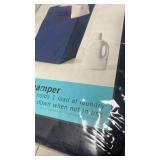 07 College Navy Blue Collapsible Laundry Hamper