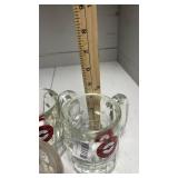 A&W Root Beer Glass Mugs Set - There Is Some Chips On Some of Them