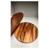 Lipper 16-inch Wooden Lazy Susan Turntable