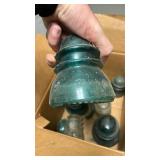 Box of Glass Telegraph Insulators