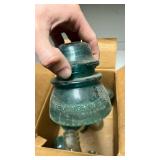Box of Glass Telegraph Insulators