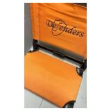 Defenders Orange Stadium Seat with Folding Frame