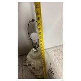 Working Floral Table Lamp - Bulb Not Included