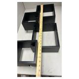 Modern Geometric Wall Mount Display Shelf