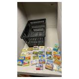 Kansas Souvenir Magnet Collection - Bulk Lot w/Grocery Basket