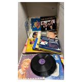 Mixed Lot of Classic Vinyl Records - Holiday and Pop Collection
