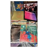 Mixed Lot of Classic Vinyl Records - Holiday and Pop Collection