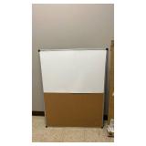 Dual-Surface Combination Board 3ft x 4ft (Is Bent But Still Functionable)