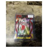 2024 Panini Select Football Yellow/Red Prizm Marquise Brown Kansas City Chiefs Card