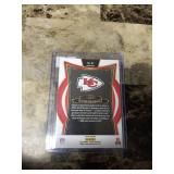 2024 Panini Select Football Yellow/Red Prizm Marquise Brown Kansas City Chiefs Card