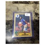 1987 Topps Future Stars Bo Jackson Kansas City Royals Rookie Baseball Card