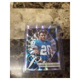 2021 Panini Donruss Football Legends Series Barry Sanders Detroit Lions Card