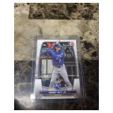 2023 Topps Bowman Bobby Witt Jr. Kansas City Royals Baseball Card