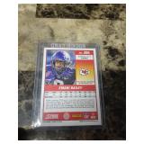2024 Panini Score Football Emani Bailey Kansas City Chiefs Autographed Rookie Card