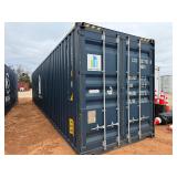 40 foot High Cube Container with Rear Doors only, Blue in Color: CICU2377704