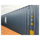 40 foot High Cube Container with Rear Doors only, Blue in Color: CICU2377704
