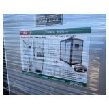 Unused 2025 K1522 Full Portable Bathroom with Shower:  Sink, Toilet, Shower, Exhaust Fan, Window and lockable door, Very Nice Set up, Over $5000 on Amazon