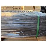 Unused Lot of 15 Ground Protection Mats - 4x8, black and 1/2 inch Thick, Diamond Plate Tread, High Density Polethelyne