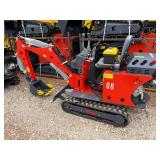 Unused 2025 ZJZ-08 Mini Excavator: A sit down mini ex with gasoline engine - very cool machine