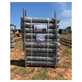 Unused set of 5 rolls of Hot Dipped Galvanized Field Fence - Only 5 roles included in this lot: K1230 4 foot x 100 foot each roll, 14 gauge wire