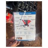 Unused SDLWC Wood Chipper with Gas engine and electric start, trailer set up.  Heavy Duty Chipper, not assembled