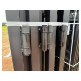 Unused K0311 10 foot long Galvalume Corrugated Steel Panels: 25 gauge, 100 sheets, over 2500 sq feet of coverage