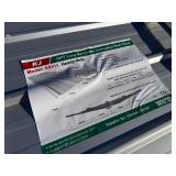 Unused K0311 10 foot long Galvalume Corrugated Steel Panels: 25 gauge, 100 sheets, over 2500 sq feet of coverage